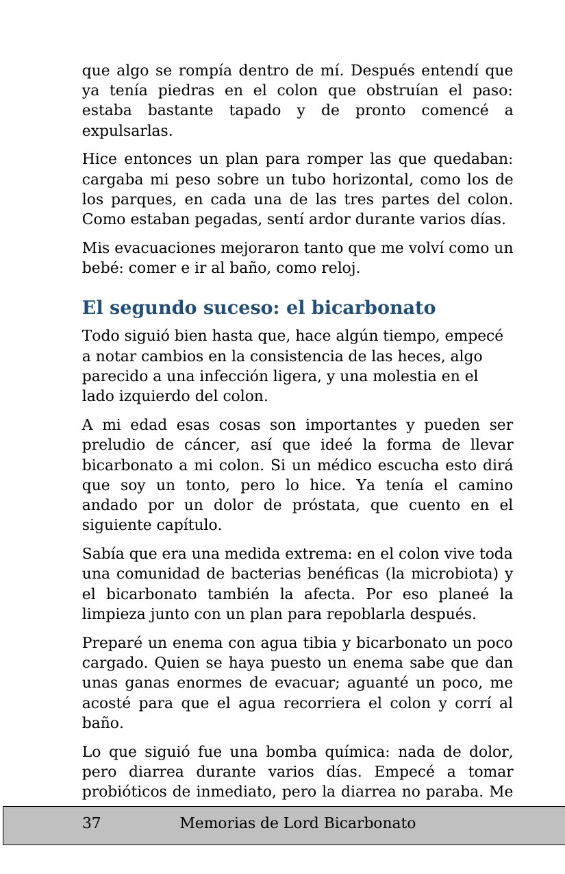 Hoja 37 de Lord Bicarbonato