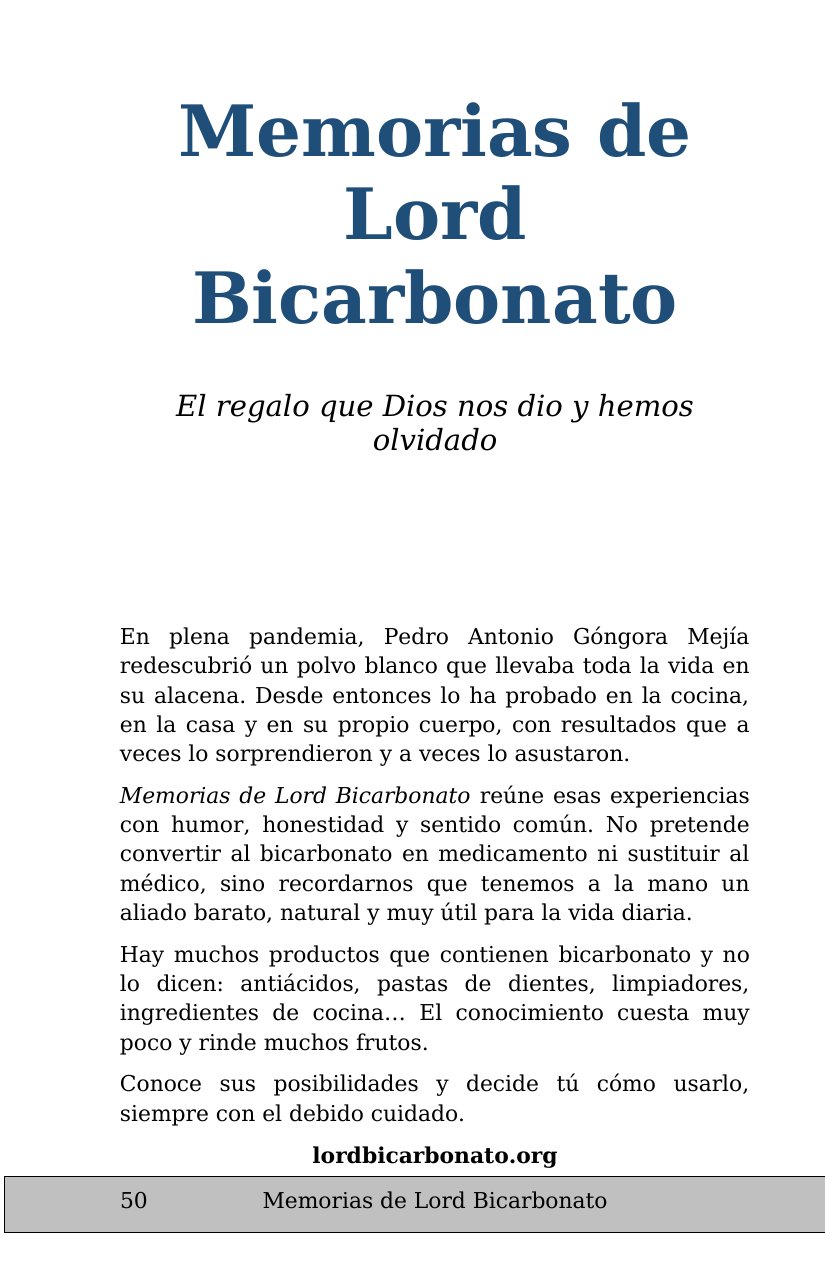 Hoja 50 de Lord Bicarbonato